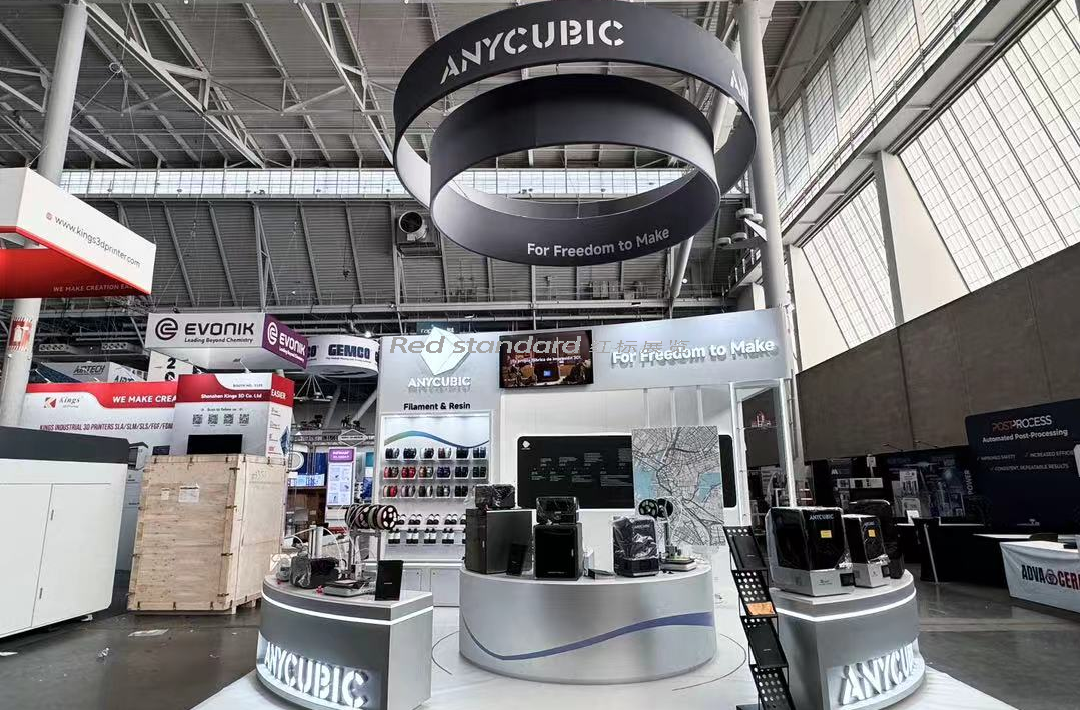 纵维立方Anycubic(美国 RAPID + TCT Boston 3D打印展台设计搭建）